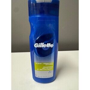 Vintage Gillette Clean + Condition 2-n-1 SHAMPOO 212.2 oz  DISCONTINUED